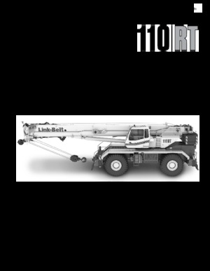 Rough-terrain Cranes Link-Belt 110 RT