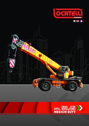 Rough-terrain Cranes Locatelli GRIL 50.45