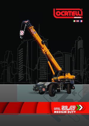 Rough-terrain Cranes Locatelli GRIL 52.47