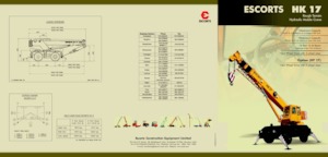 Rough-terrain Cranes Escorts HK 17