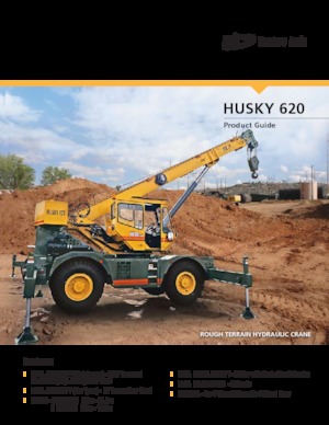 Engebeli Arazi Vinçleri Til HUSKY 620