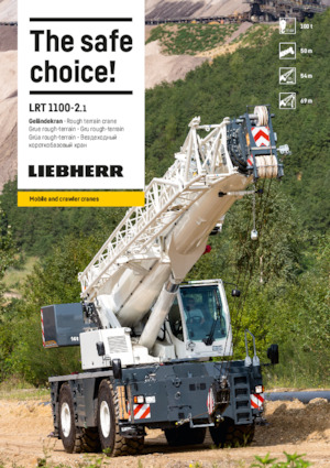 Engebeli Arazi Vinçleri Liebherr LRT 1100-2.1