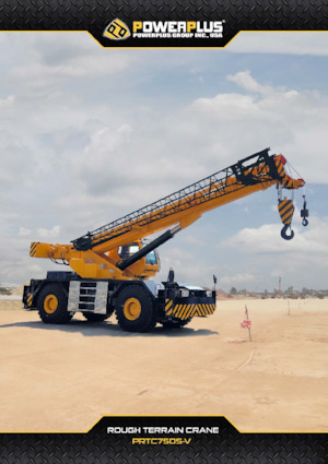 Rough-terrain Cranes PowerPlus PRTC750S-V