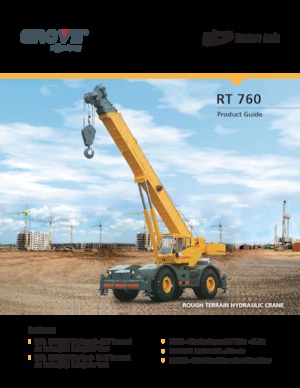 Engebeli Arazi Vinçleri Til RT 760