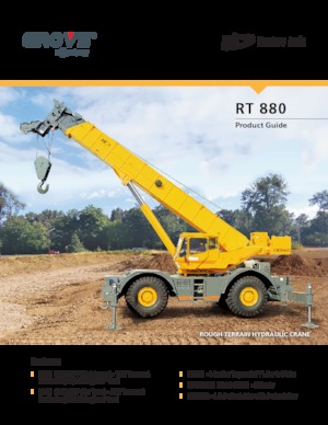 Rough-terrain Cranes Til RT 880