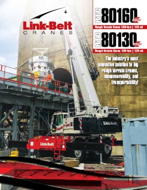 Rough-terrain Cranes Link-Belt RTC-80160 Series II