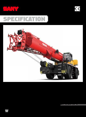 Rough-terrain Cranes Sany SRC1200T
