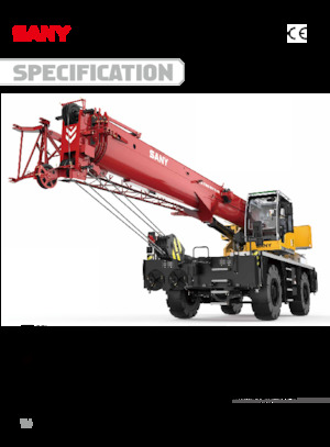 Rough-terrain Cranes Sany SRC300T