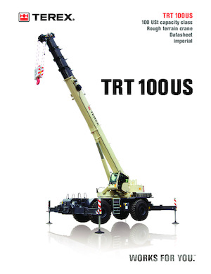 Engebeli Arazi Vinçleri TEREX CRANES TRT 100US