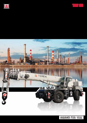 Rough-terrain Cranes TEREX CRANES TRT 80