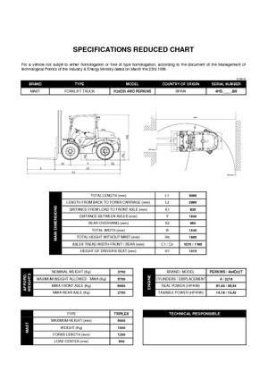 Rough terrain forkliftler Mast Explorer H 20 DL