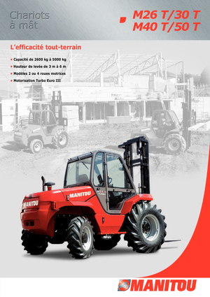 Rough Terrain Forklifts Manitou M 30.4