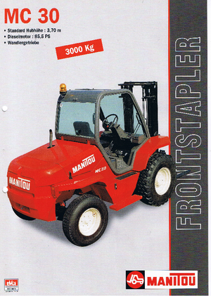 Rough Terrain Forklifts Manitou MC 30