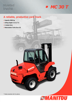 Rough Terrain Forklifts Manitou MC 30