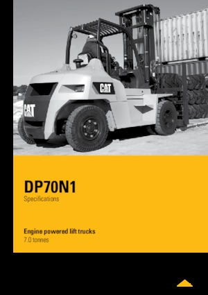 Diesel Forklifts Caterpillar DP70N1