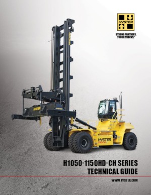 Rough Terrain Forklifts Hyster H1050HD