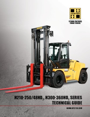 Rough Terrain Forklifts Hyster H330HD2