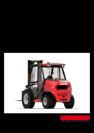 Rough terrain forkliftler Manitou MC 30-2