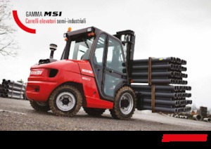 Rough terrain forkliftler Manitou MSI 30 T Buggie