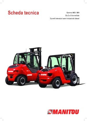 Rough Terrain Forklifts Manitou MSI 40 H