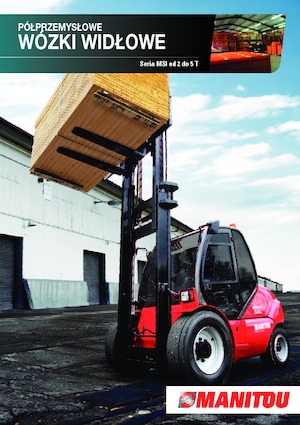 Rough terrain forkliftler Manitou MSI 40 H