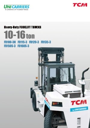 Rough Terrain Forklifts TCM FD135-3