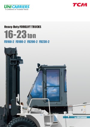 Rough Terrain Forklifts TCM FD180-2