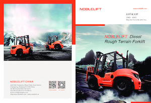 Rough Terrain Forklifts Noblelift FD2RT25