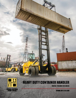 Rough terrain forkliftler Hyster H1150HD-CH5