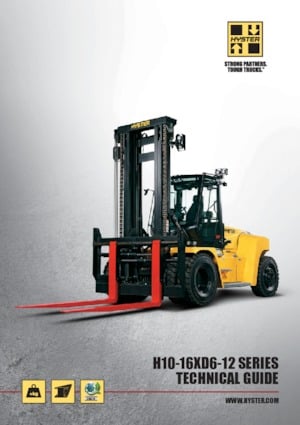 Rough Terrain Forklifts Hyster H16XD6