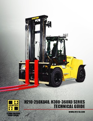 Rough Terrain Forklifts Hyster H360XD