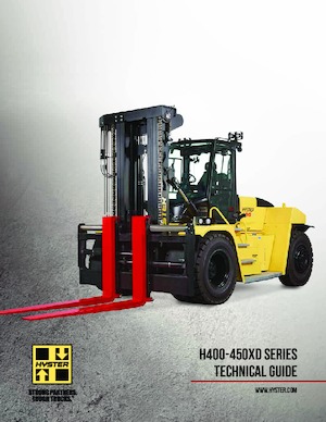 Rough Terrain Forklifts Hyster H400XD36