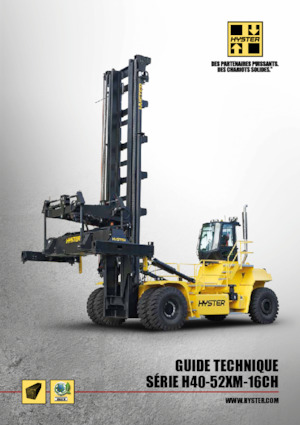 Rough Terrain Forklifts Hyster H40XM-16CH4