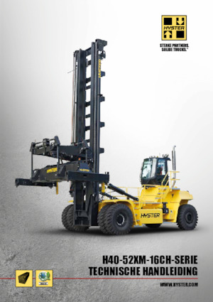 Rough Terrain Forklifts Hyster H40XM-16CH4