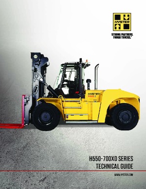 Rough terrain forkliftler Hyster H650XD36