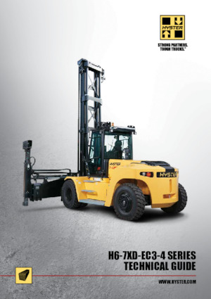 Rough Terrain Forklifts Hyster H6XD-12EC3