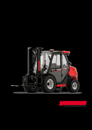 Rough terrain forkliftler Manitou MC-X 30-4