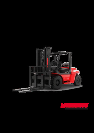 Rough terrain forkliftler Manitou MI 60 G FOB