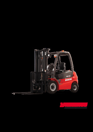 Rough terrain forkliftler Manitou MI-X 20 D