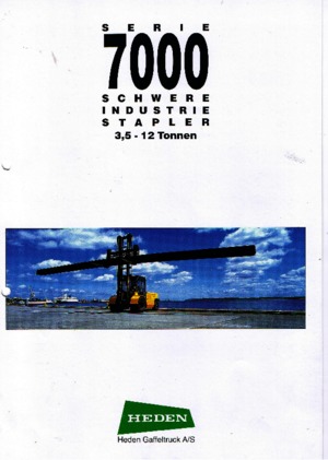 Rough Terrain Forklifts Heden 7670