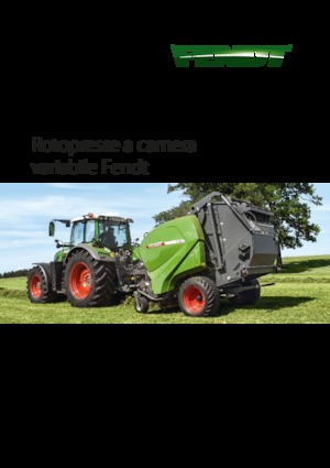 Yuvarlak balya yapıcılar Fendt 4180 V