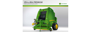 Round balers John Deere 854 Premium