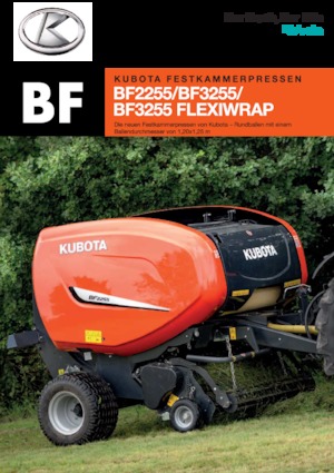 Round balers Kubota BF2255 SC 14