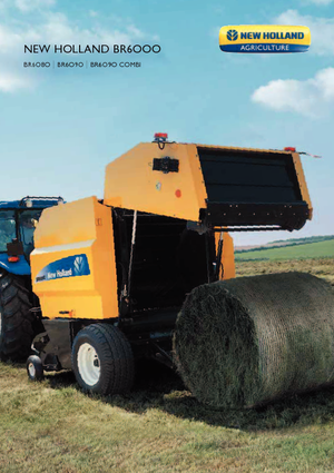 Round balers New Holland BR6090