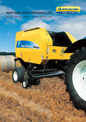 Round balers New Holland BR7060 Crop Cutter