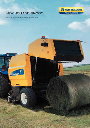 Round balers New Holland BR6090