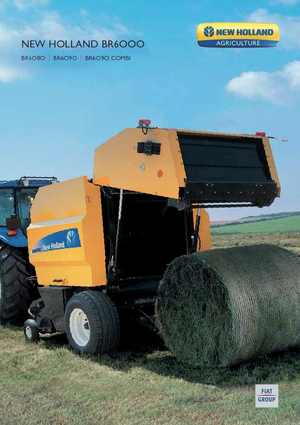 Round balers New Holland BR6090