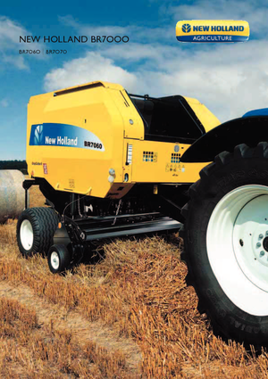 Round balers New Holland BR7070 Zuführrotor