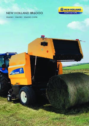 Round balers New Holland BR6090 Combi 