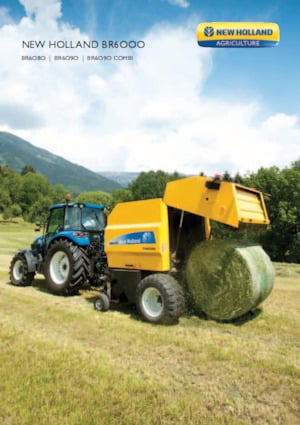 Round balers New Holland BR6090 Combi 